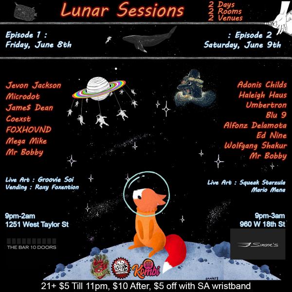 Lunar Sessions Episode 1 At The Bar 10 Doors On Fri Jun 8th