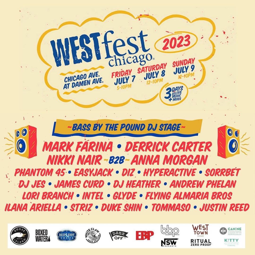 West Fest Chicago 2023 July 8 at West Town Community on Sat, Jul 8th