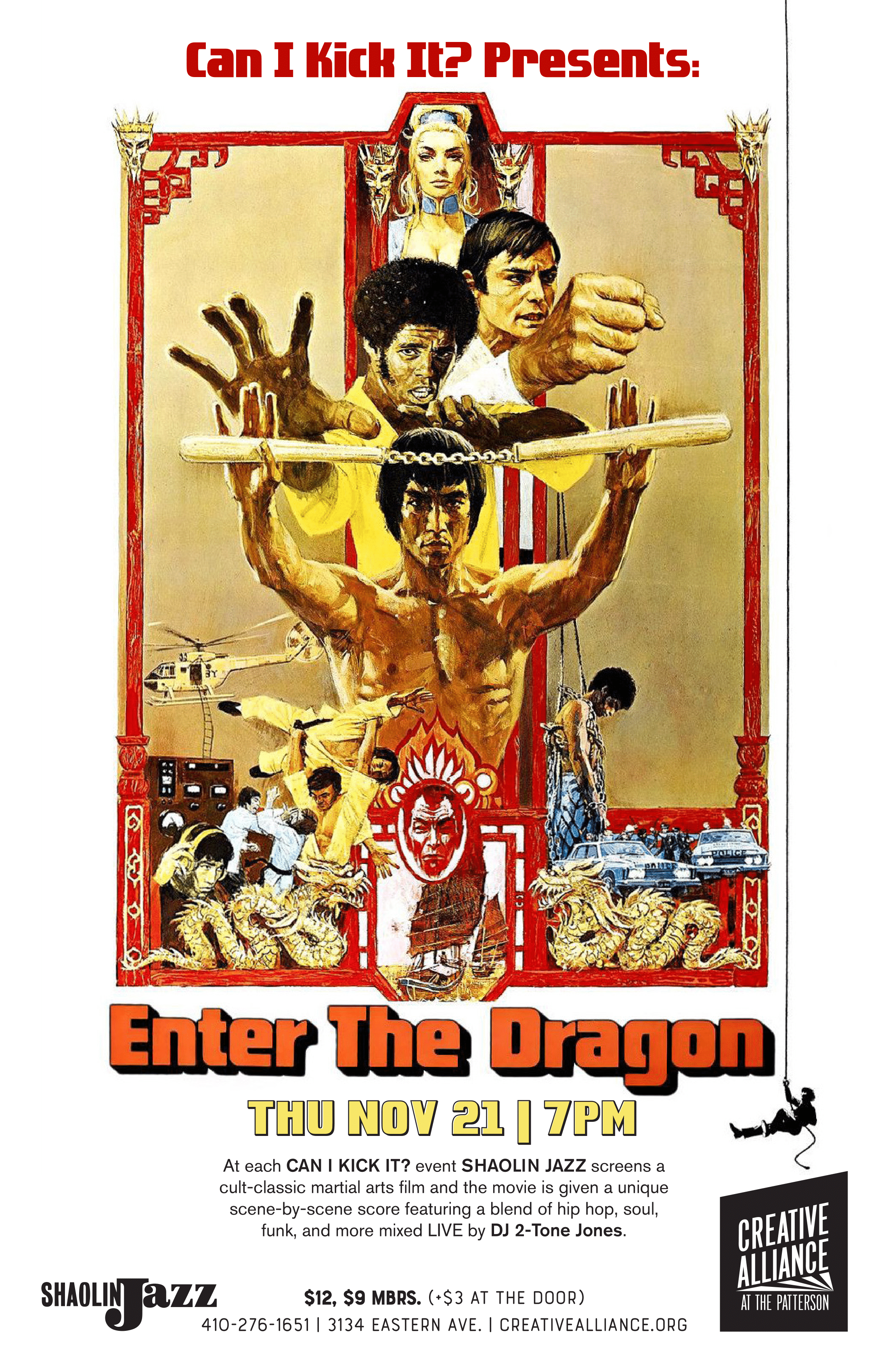 enter the dragon climax fight