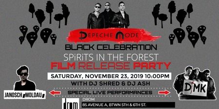 Depeche Mode Spirits In The Forest Film Release Party At Drom