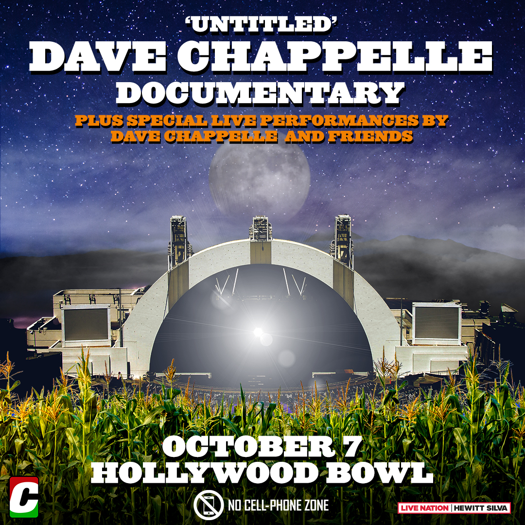 Untitled Dave Chappelle Documentary At Hollywood Bowl On Thu Oct 7th 2021 6 30 Pm