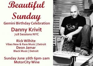 Beautiful Sunday – Gemini Birthday Edition WSG/ Danny Krivitt