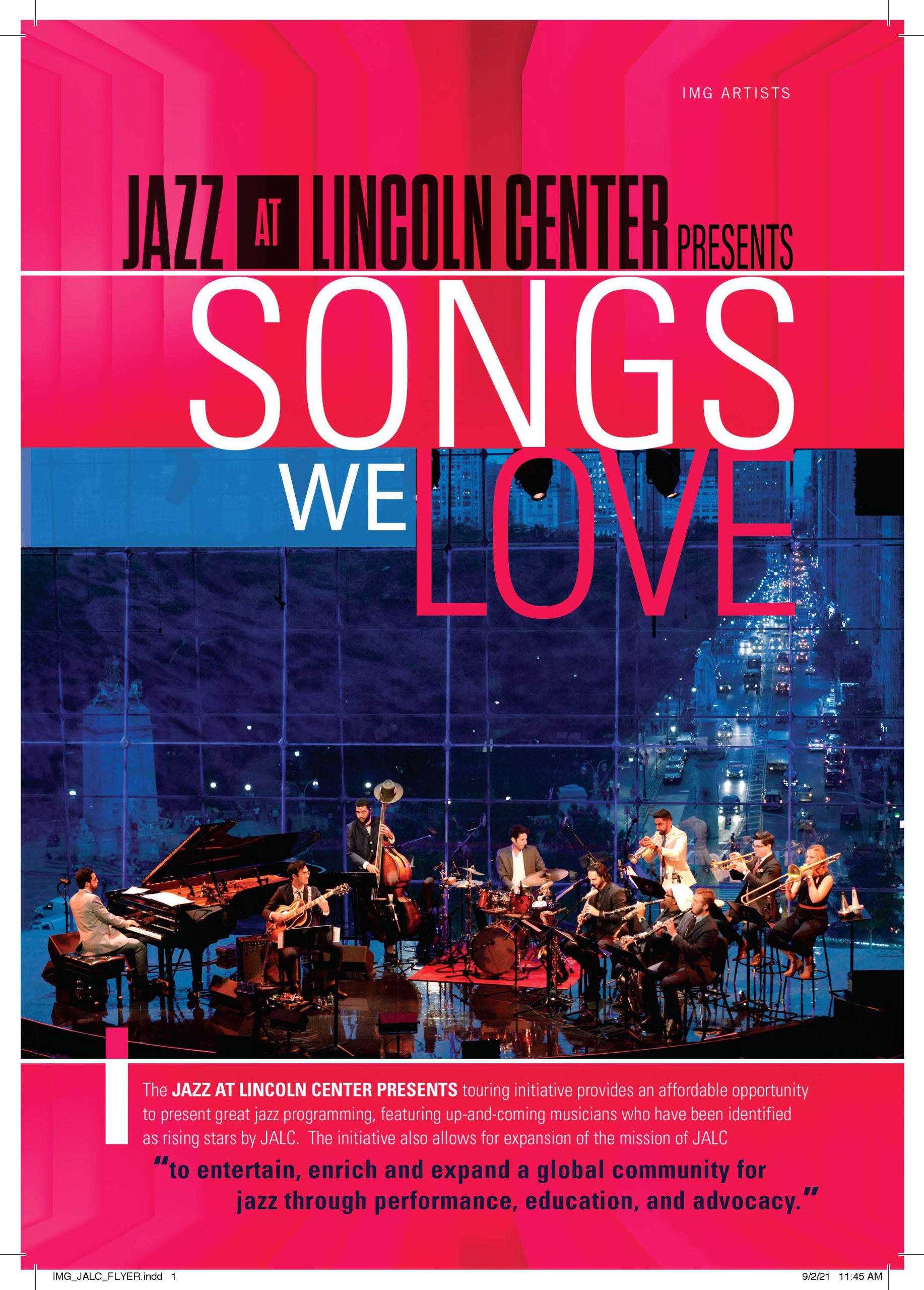 Jazz at Lincoln Center Songs We Love at Dade Cultural Arts CenterMiafl