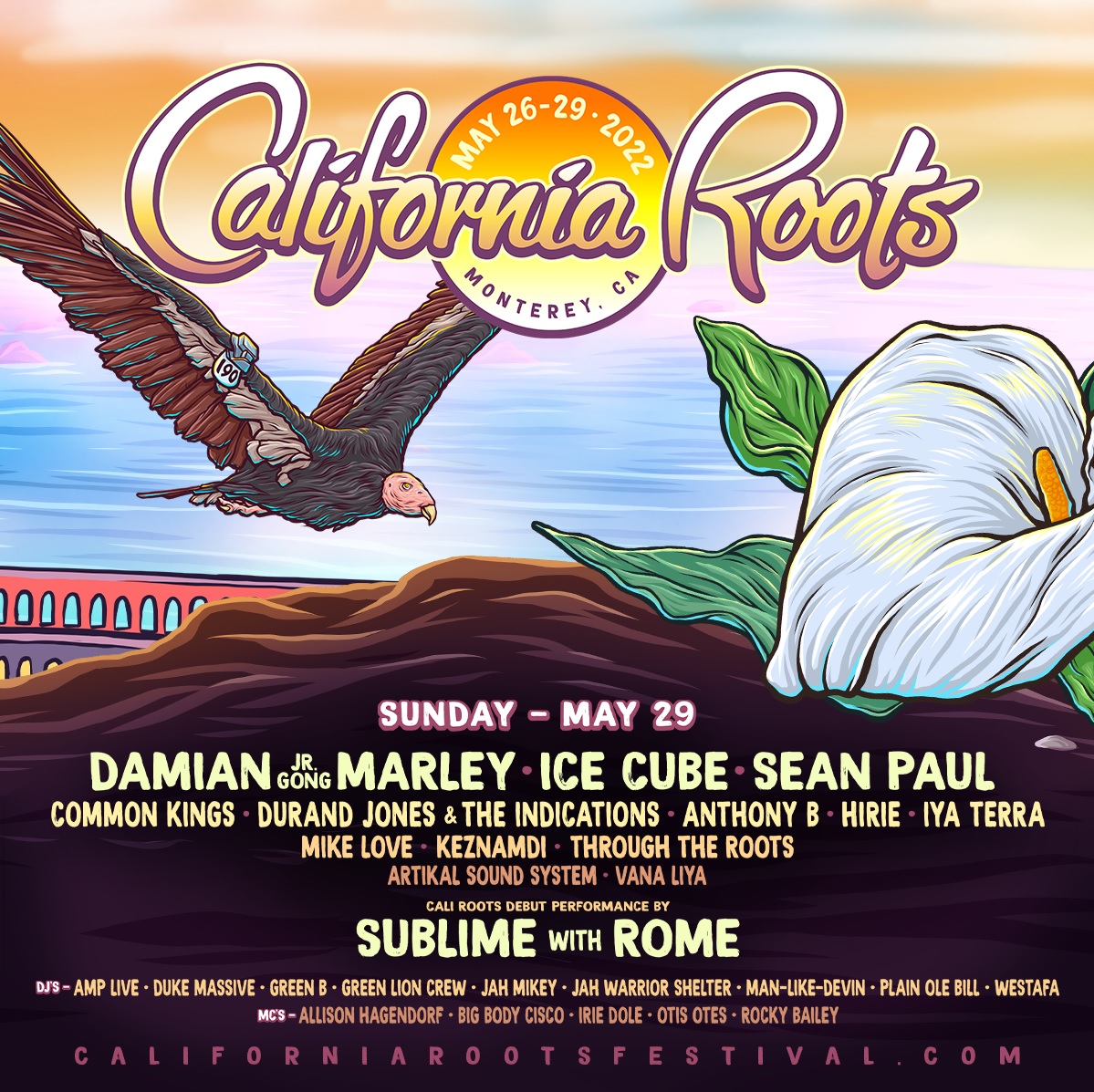 California Roots Music and Arts Festival 2022 at Monterey County