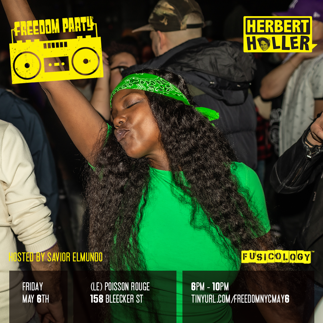 Freedom Party® NYC May 6 at Le Poisson Rouge on Fri, May 6th, 2022 6