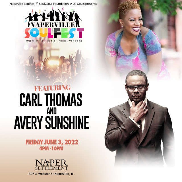 Naperville Soulfest Opening Night with Carl Thomas & Avery Sunshine at