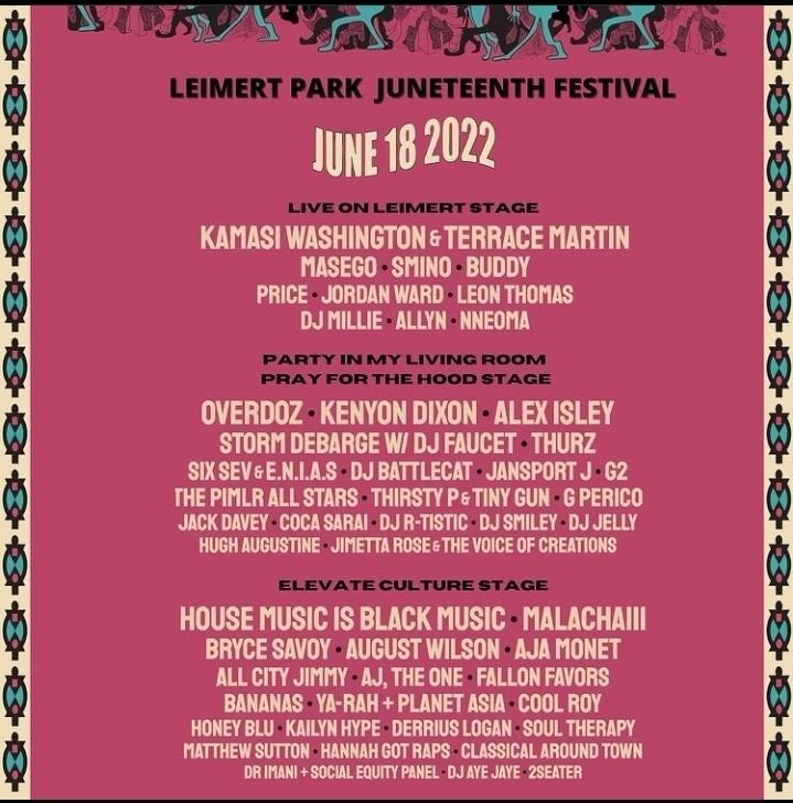 Leimert Park Juneteenth Festival 2022 at Leimert Park on Sat, Jun 18th ...