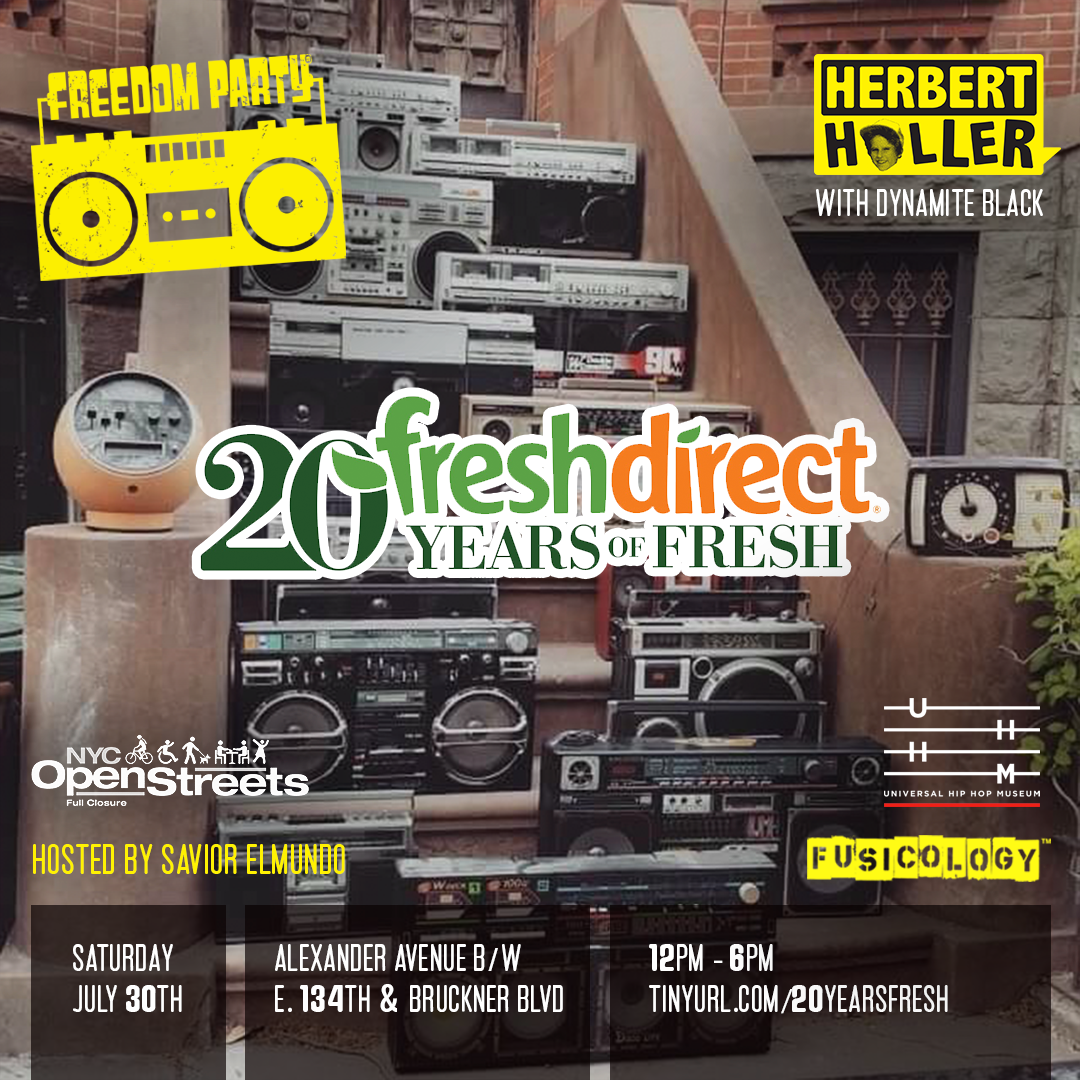 Herbert Holler’s Freedom Party® Outside, Celebrating 20 Years Of Fresh ...