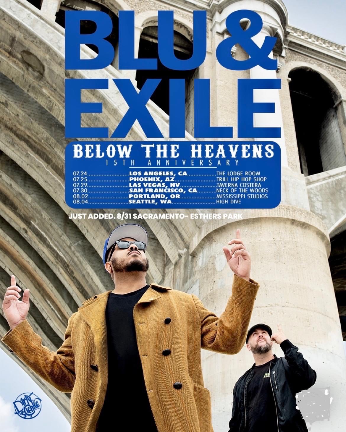BLU & EXILE “Below the Heavens” 15th Anniversary at The High Dive