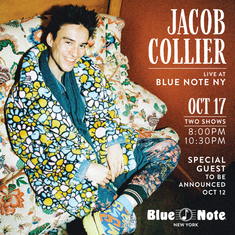 Jacob Collier at Blue Note on Mon, Oct 17th, 2022 800 pm