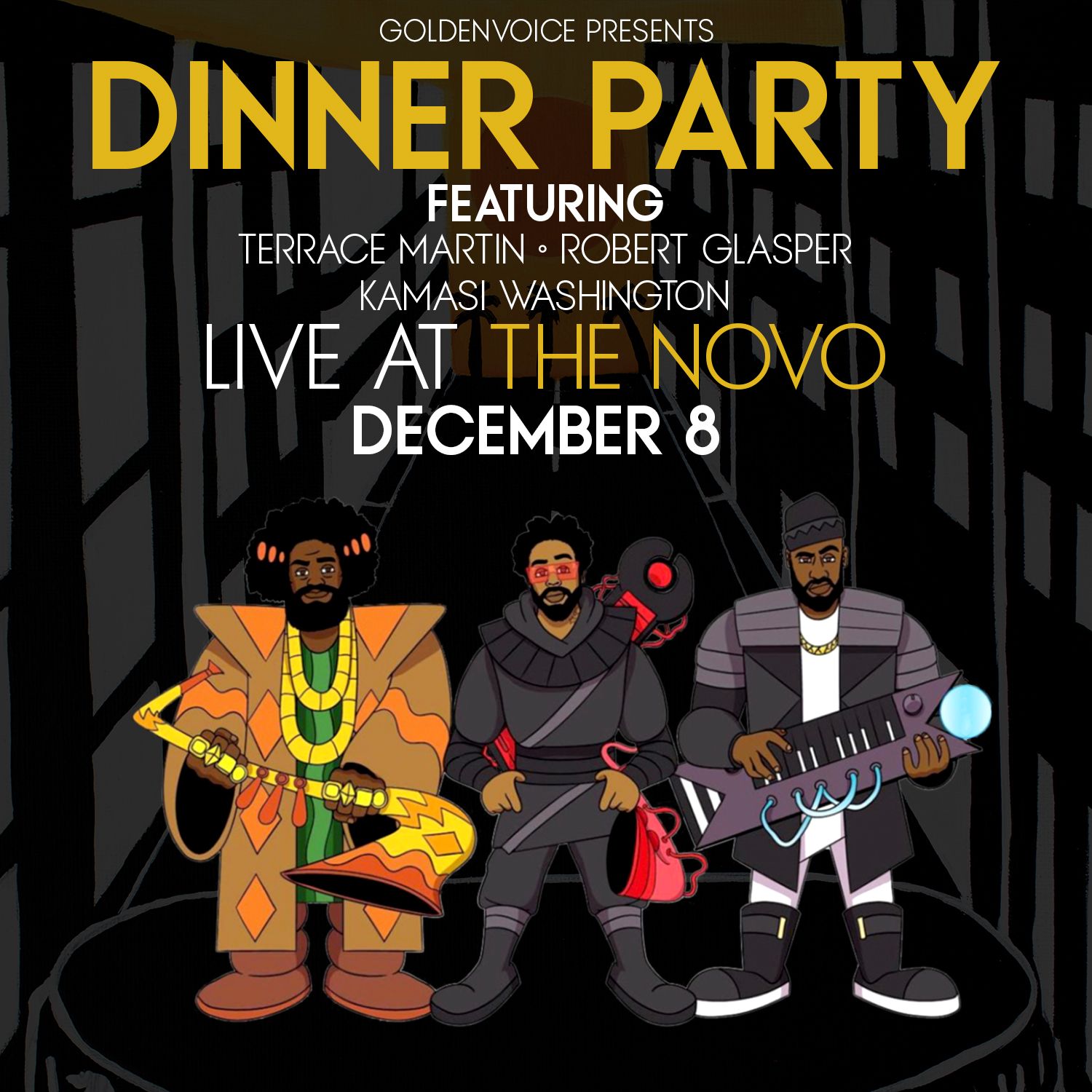 robert glasper dinner party tour