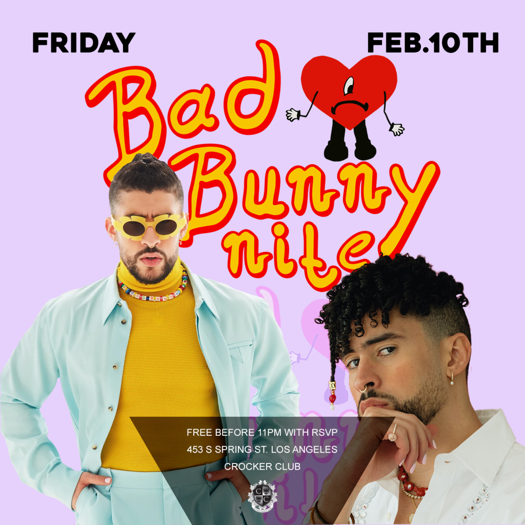 Club 90's Bad Bunny Night Concerts Tickets, 2023-2024 Tour Dates &  Locations