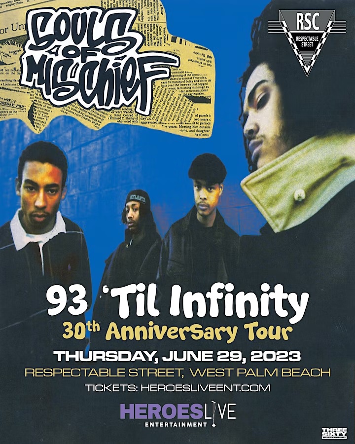 Souls of Mischief 93 ‘Til Infinity 30th Anniversary Tour