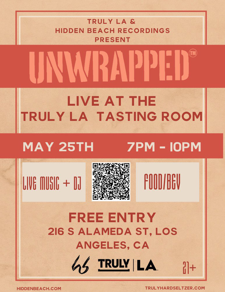 Unwrapped Live presented by Hidden Beach at Truly LA on Thu, May