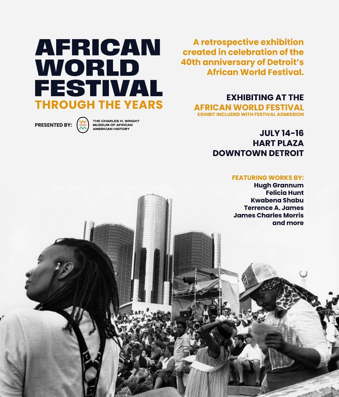 African World Festival Through the Years at Hart Plaza on Sun, Jul
