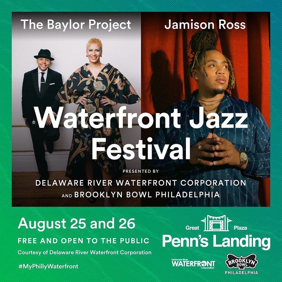 Waterfront Jazz Festival featuring Jamison Ross at Penn's Landing on