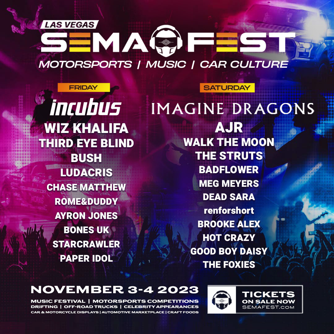 SEMA Fest 2023 at Las Vegas Festival Grounds on Sat, Nov 4th, 2023 12