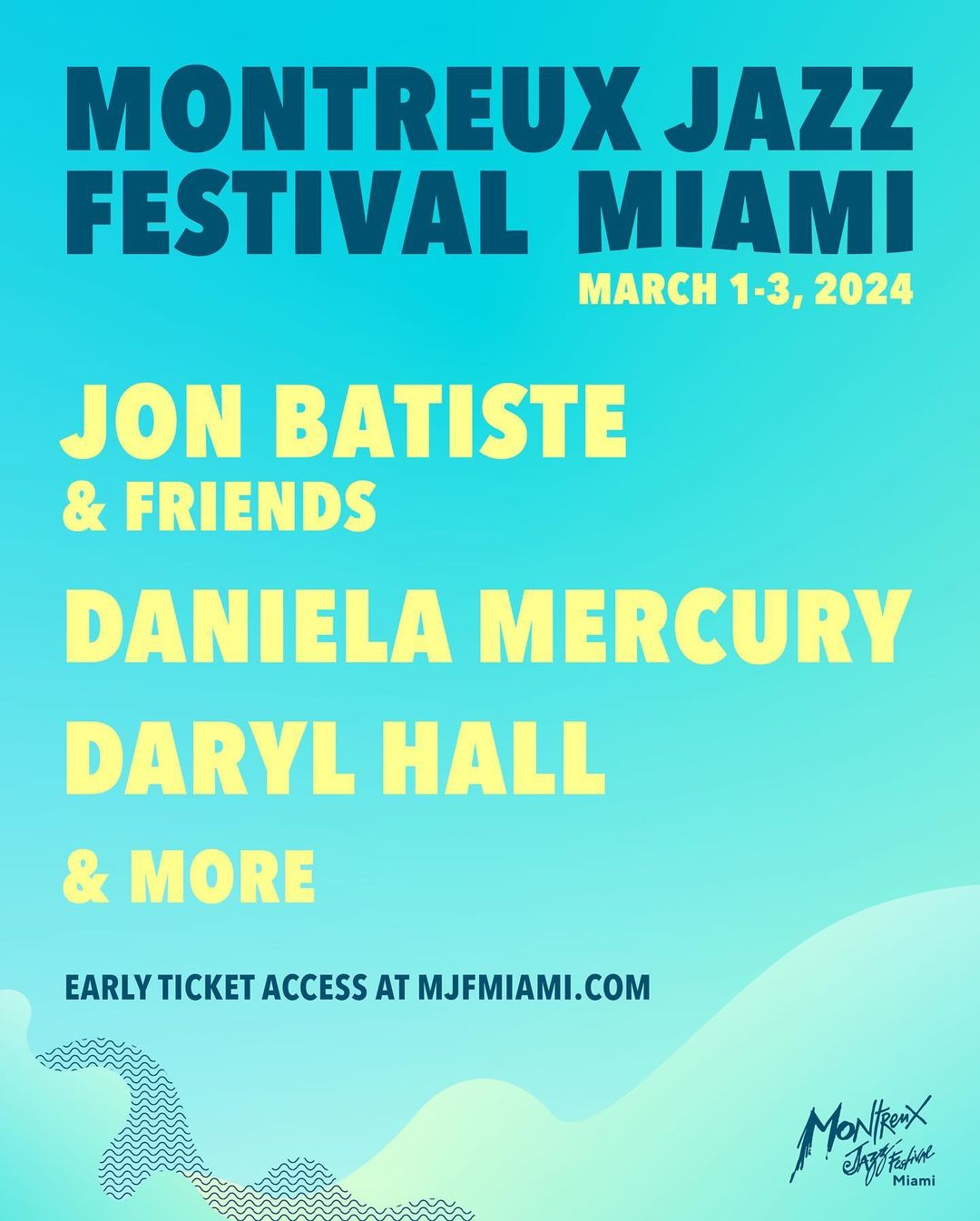 Montreux Jazz Festival Miami with Daryl Hall at The Hangar at Regatta