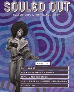 SOULed Out | Classic Soul & Funk Dance Party