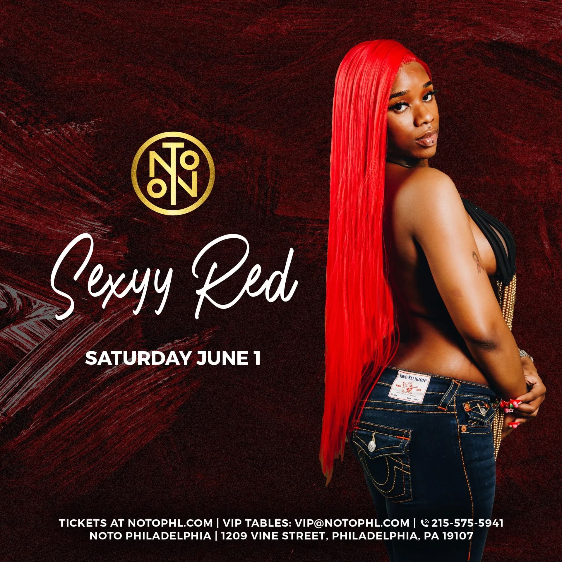 Sexyy Red at NOTO Philadelphia on Sat, Jun 1st, 2024 - 10:00 pm