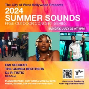 Emi Secrest, The Gumbo Brothers, and DJ R-Tistic at Summer Sounds 2024