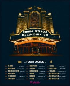 Common and Pete Rock – The Auditorium Tour