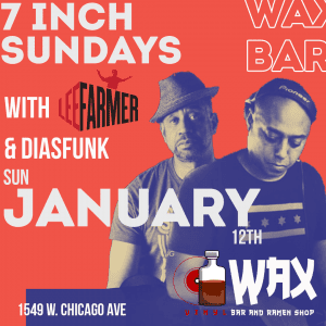 7 Inch Sundays at Wax Vinyl Bar