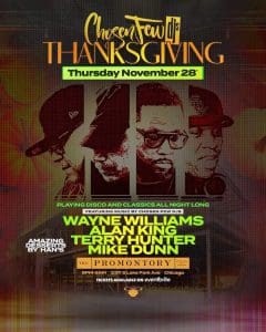 Chosen Few DJs Thanksgiving