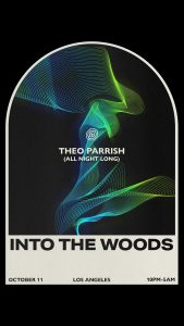 Into The Woods presents Theo Parrish (All Night Long)