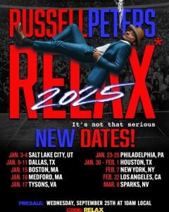 Russell Peters: RELAX World Tour