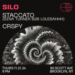 Staccato (Gina Turner b2b Louisahhh) / CRSPY