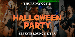 Halloween Costume Party @ Elevate Lounge, DTLA