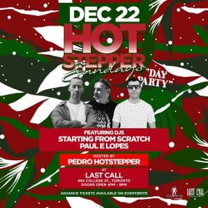 Hot Stepper Sundays Holiday Day Party