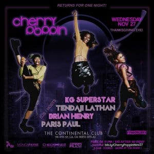 Cherry Poppin’ returns!