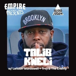 Talib Kweli w/ Landon Wordswell, Trvy & The Enemy