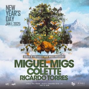 Miguel Migs, Colette and Ricardo Torres NYD